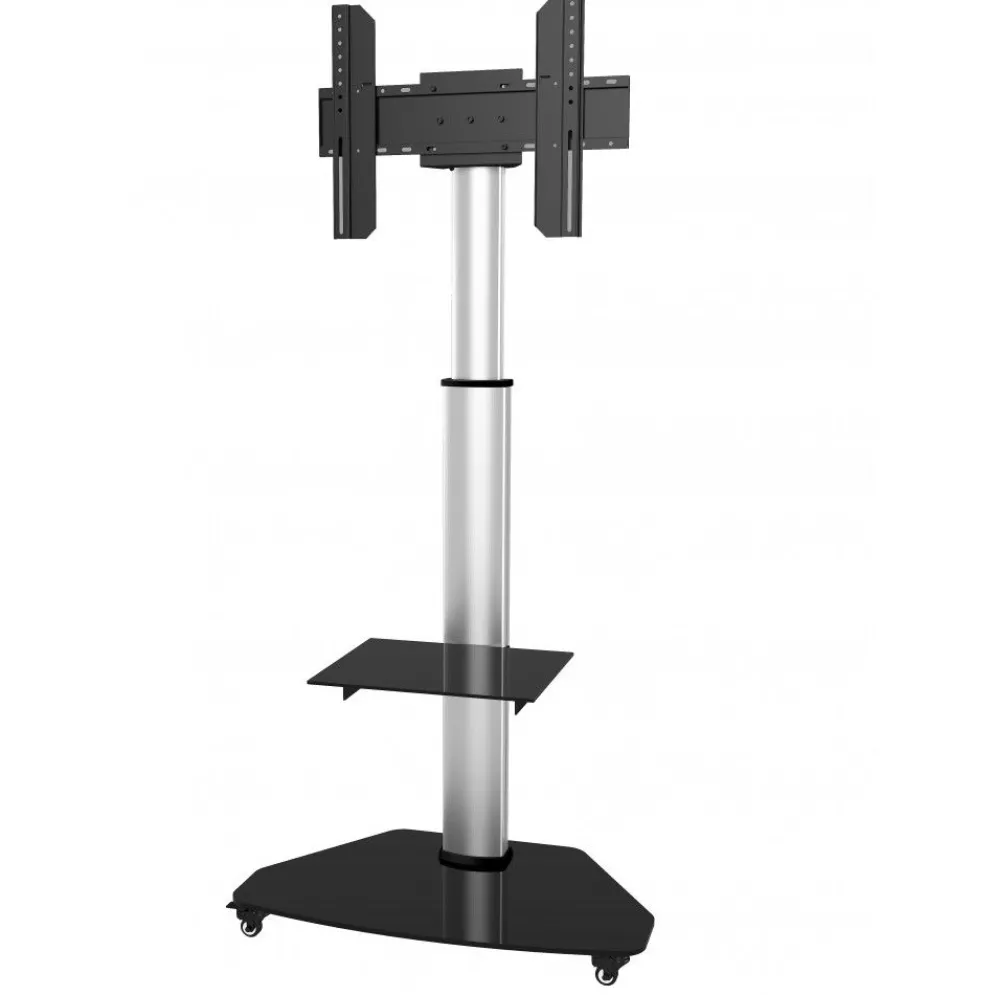 Carrello porta TV Agile regolabile e ruotabile