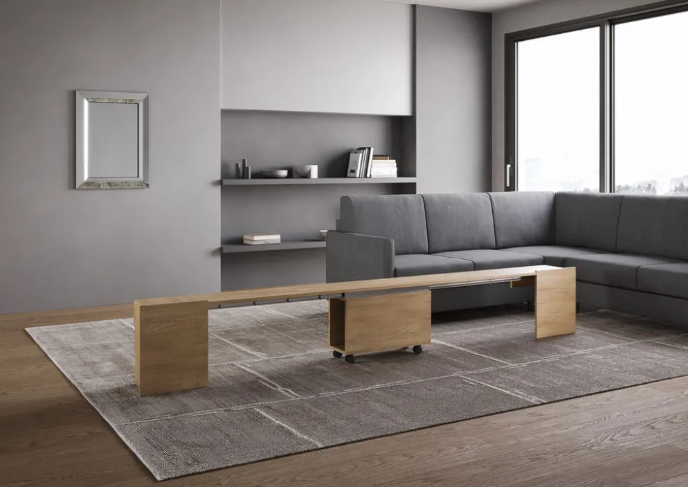 Consolle allungabile con panca Gram
