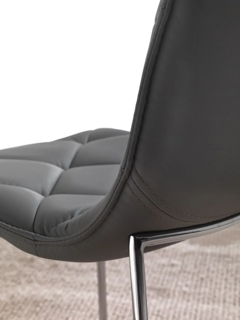 Coppia sedie a slitta design moderno Armas