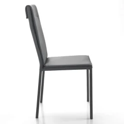 Coppia sedie moderne per sala pranzo Aksel Grey