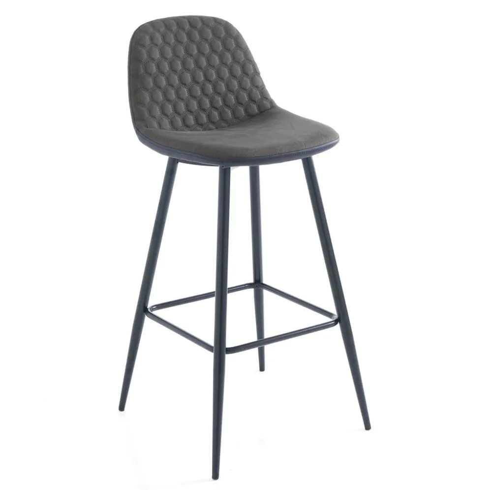Coppia sgabelli alti Lazing Grey