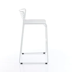 Coppia sgabelli cucina Cooper White