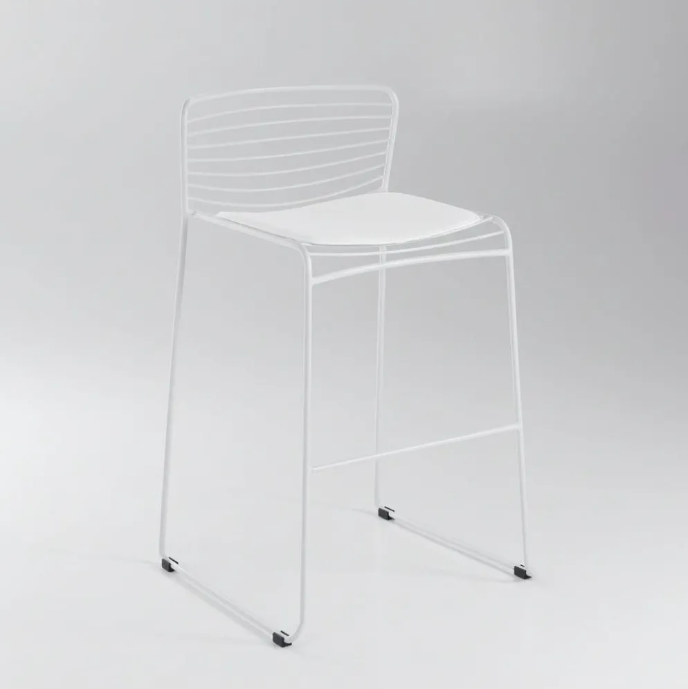 Coppia sgabelli cucina Cooper White