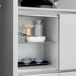 Credenza moderna per cucina soggiorno Kristian
