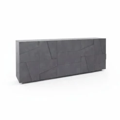 Credenza moderna Taylor 4A/3C Slate