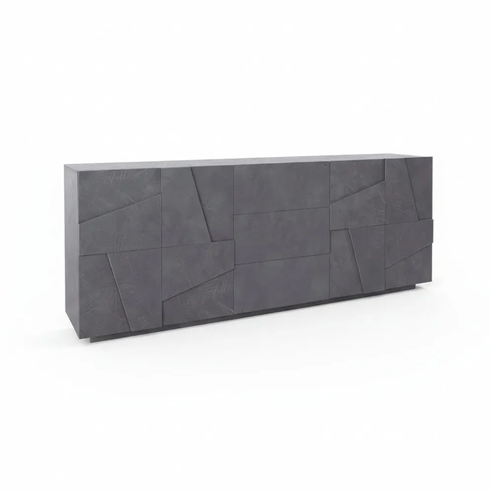 Credenza moderna Taylor 4A/3C Slate