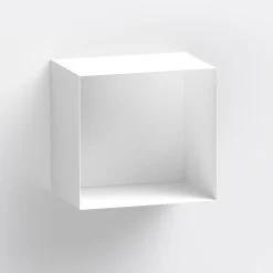 Cubo da parete in acciaio Naoki