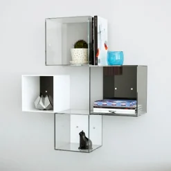 Cubo da parete in plexiglass Gimmi