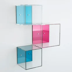 Cubo da parete in plexiglass Gimmi