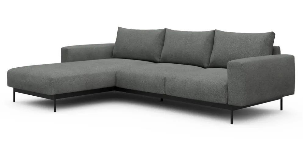 Divano con chaise longue Arthon B2