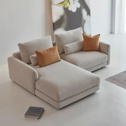 Divano con chaise longue Vivole 7.2