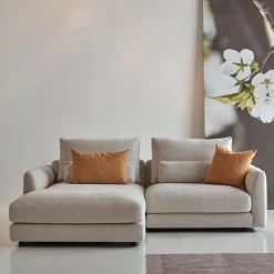 Divano con chaise longue Vivole 7.2