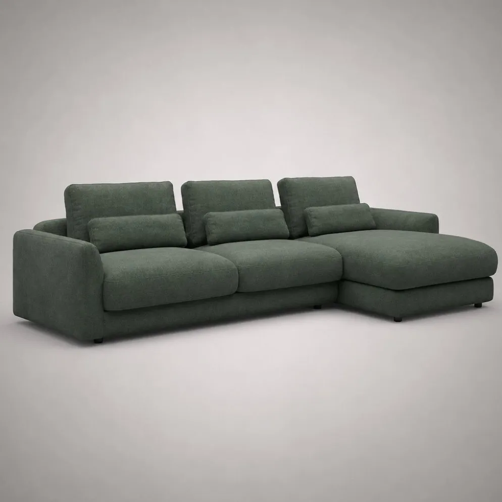 Divano con chaise longue Vivole 6.0