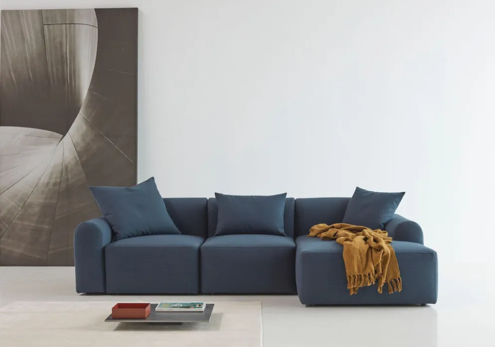 Divano con penisola Rund C4L