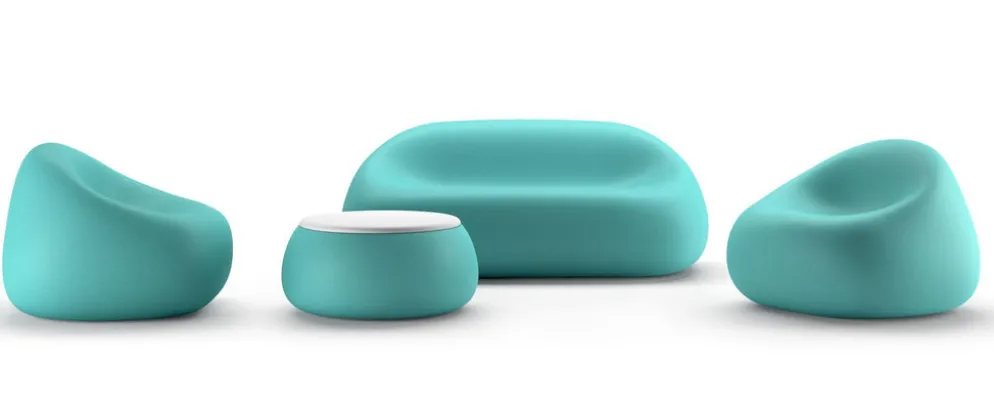 Divano da giardino Gumball by Plust