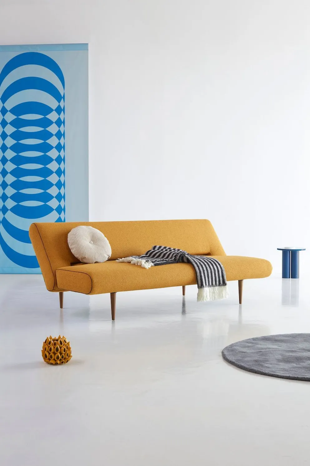 Divano letto design moderno in tessuto Unfurl