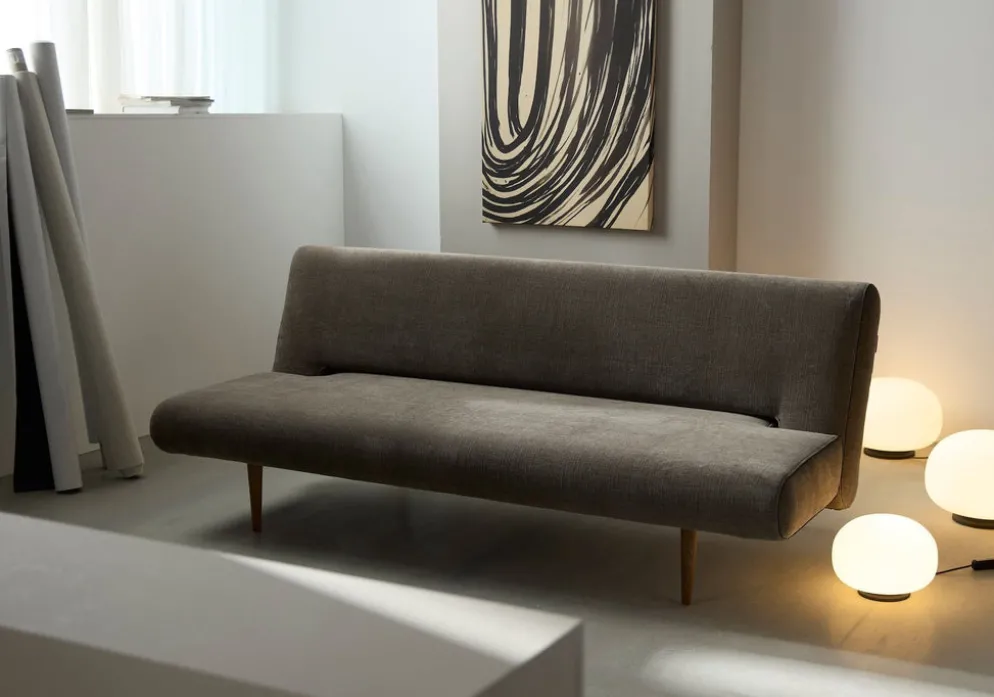 Divano letto design moderno in tessuto Unfurl
