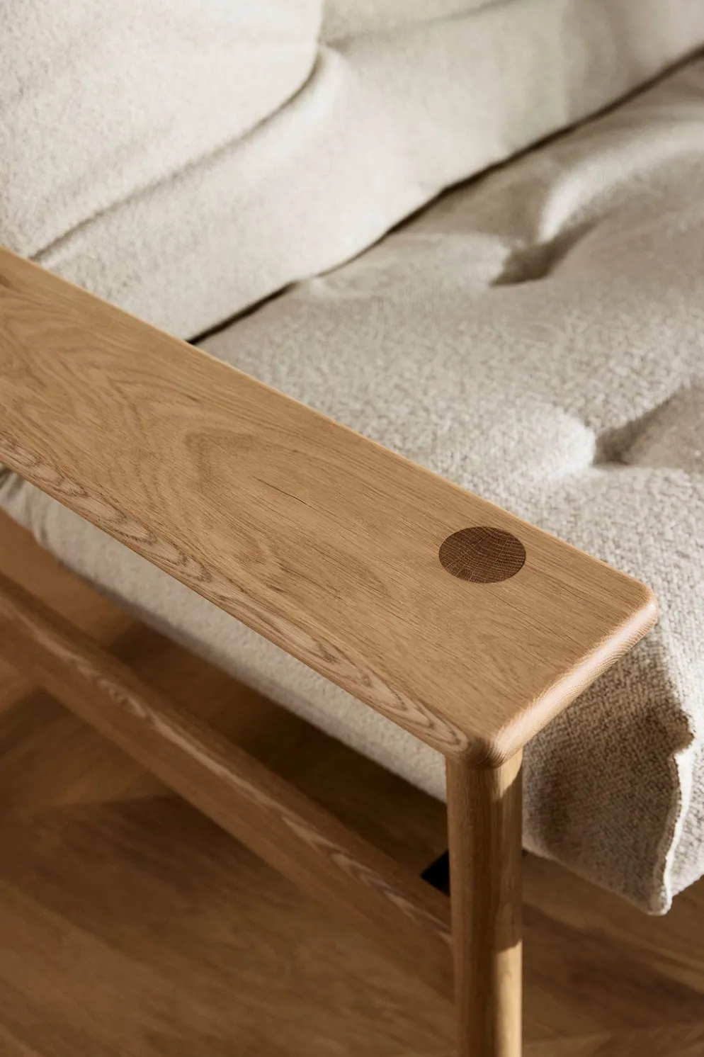 Divano letto due posti Balder materasso a molle
