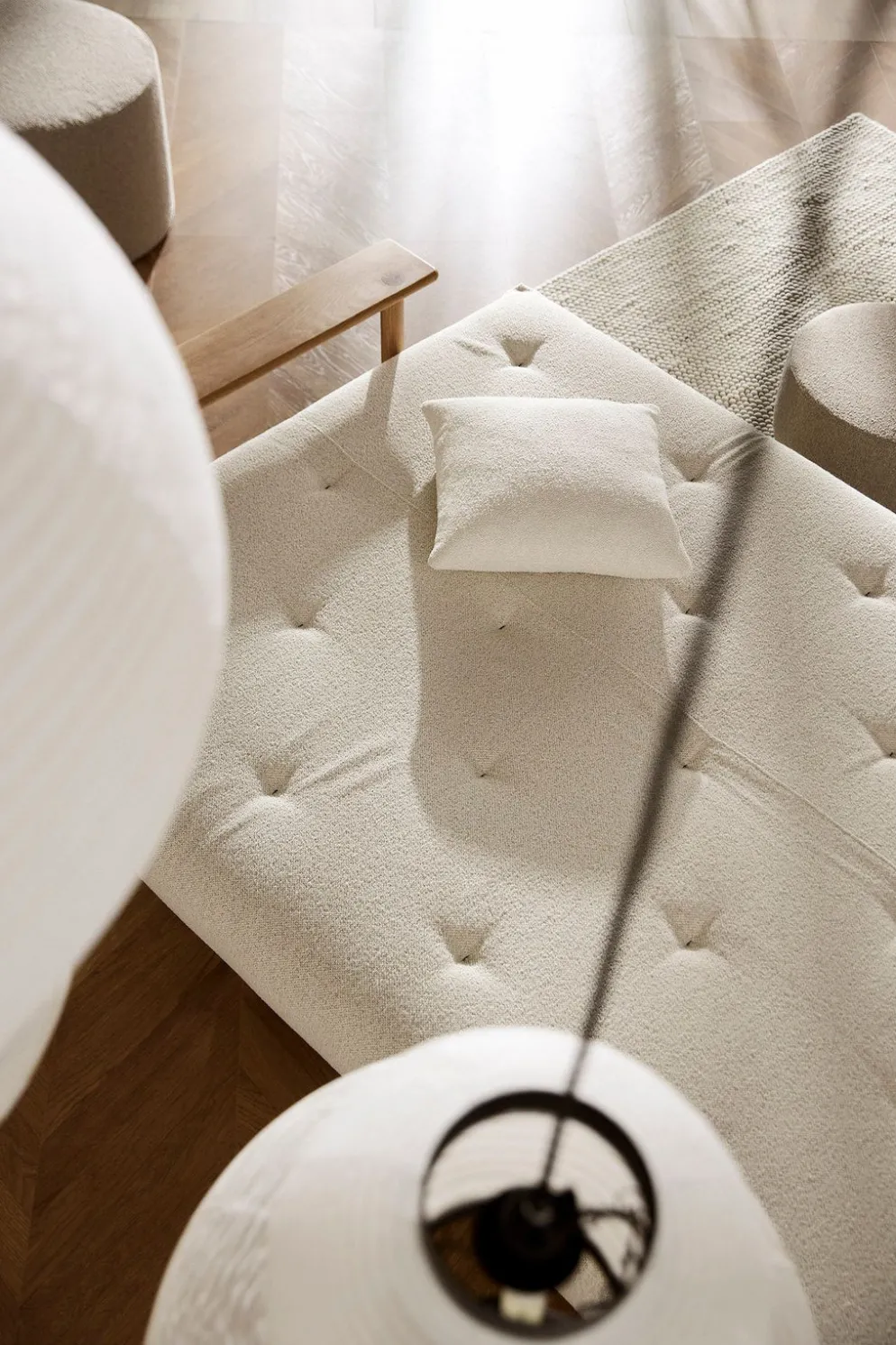 Divano letto due posti Balder materasso a molle