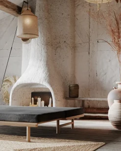 Divano letto in legno Mikkeli