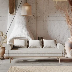 Divano letto in legno Mikkeli