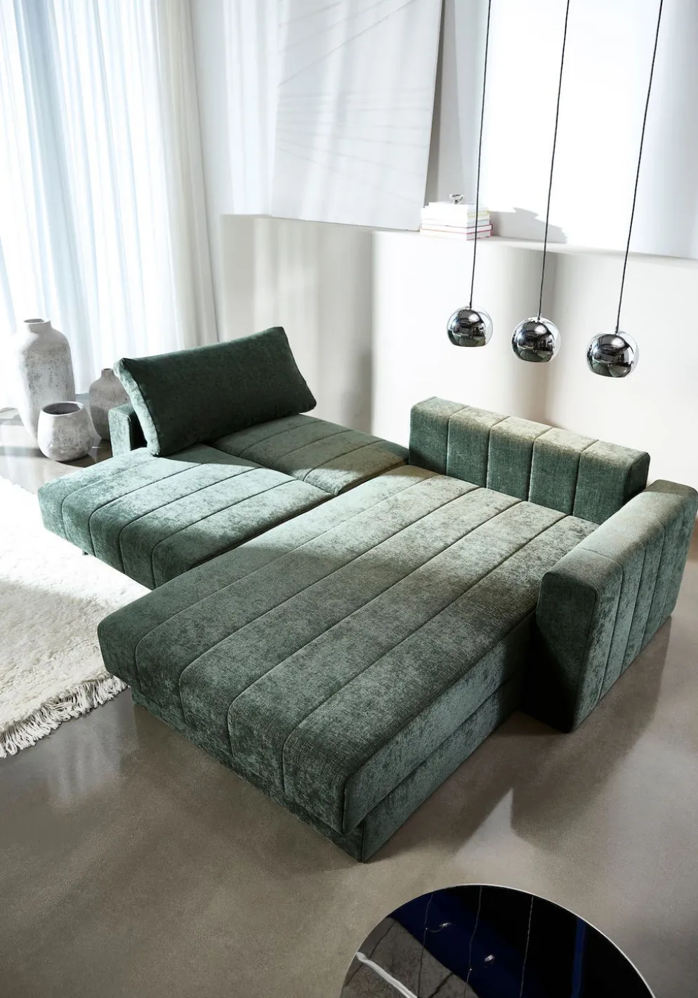 Divano letto matrimoniale Akello Lounger Arms