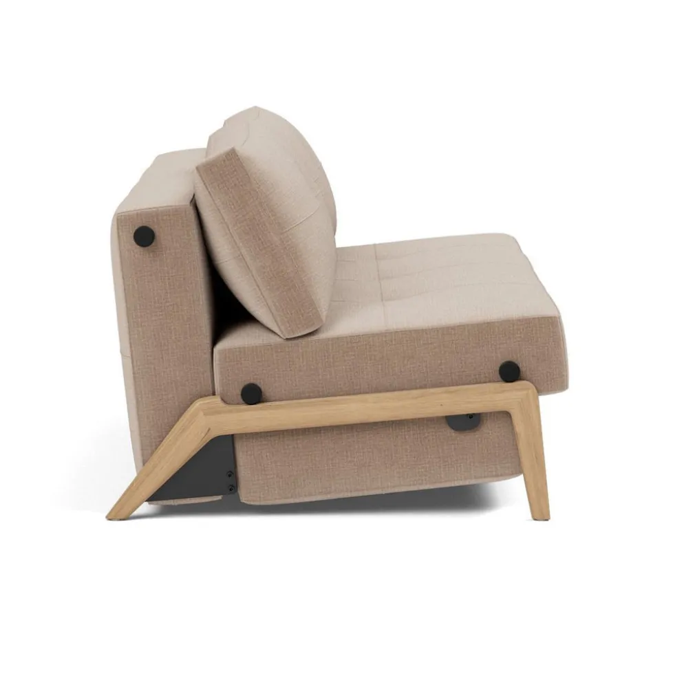 Divano letto matrimoniale convertibile Cubed 160