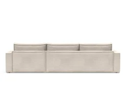 Divano letto matrimoniale con penisola Newilla Lounger