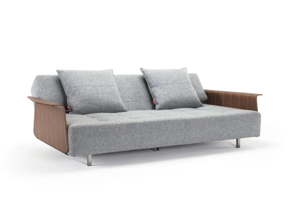 Divano letto matrimoniale con braccioli Longhorn