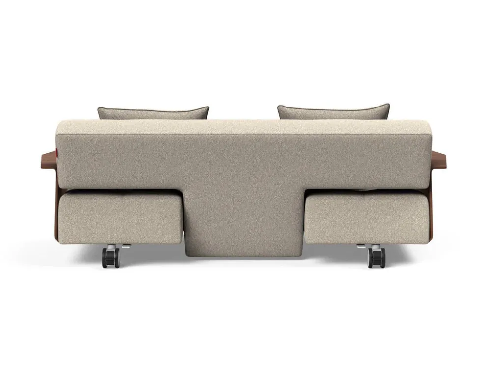 Divano letto matrimoniale con braccioli Longhorn