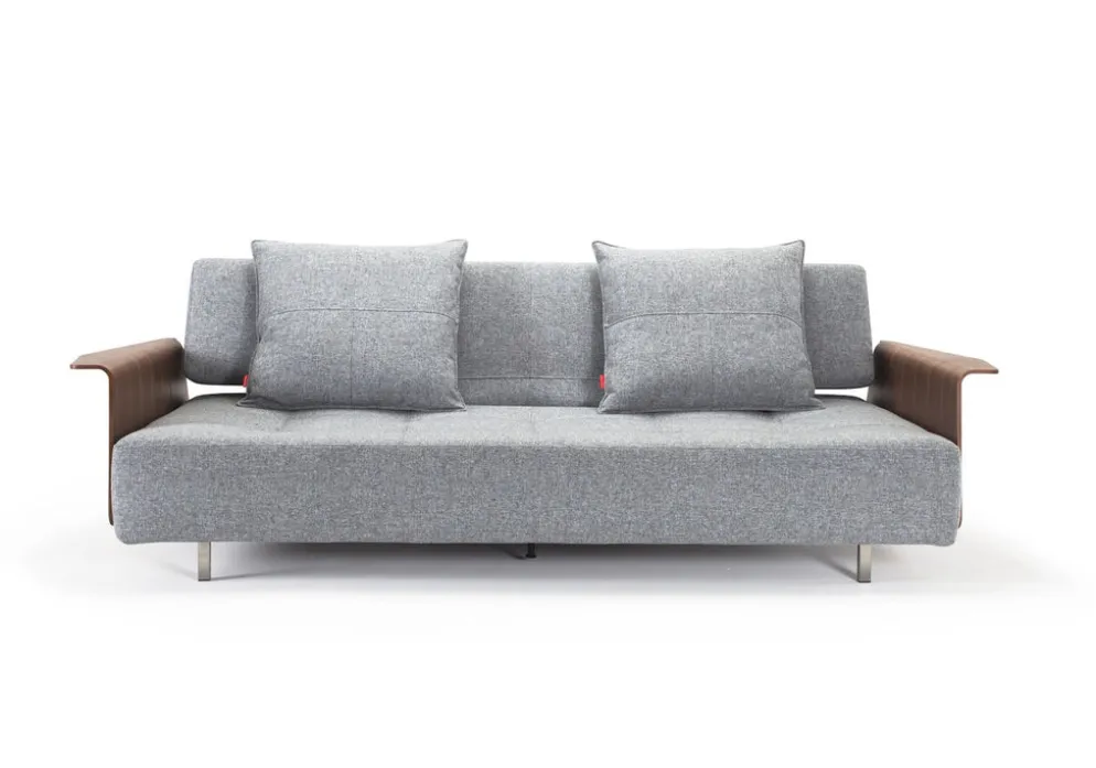 Divano letto matrimoniale con braccioli Longhorn