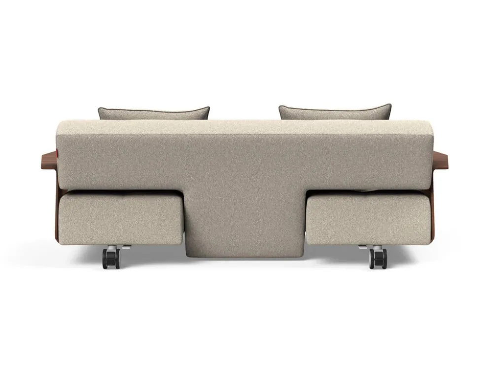 Divano letto matrimoniale con braccioli Longhorn