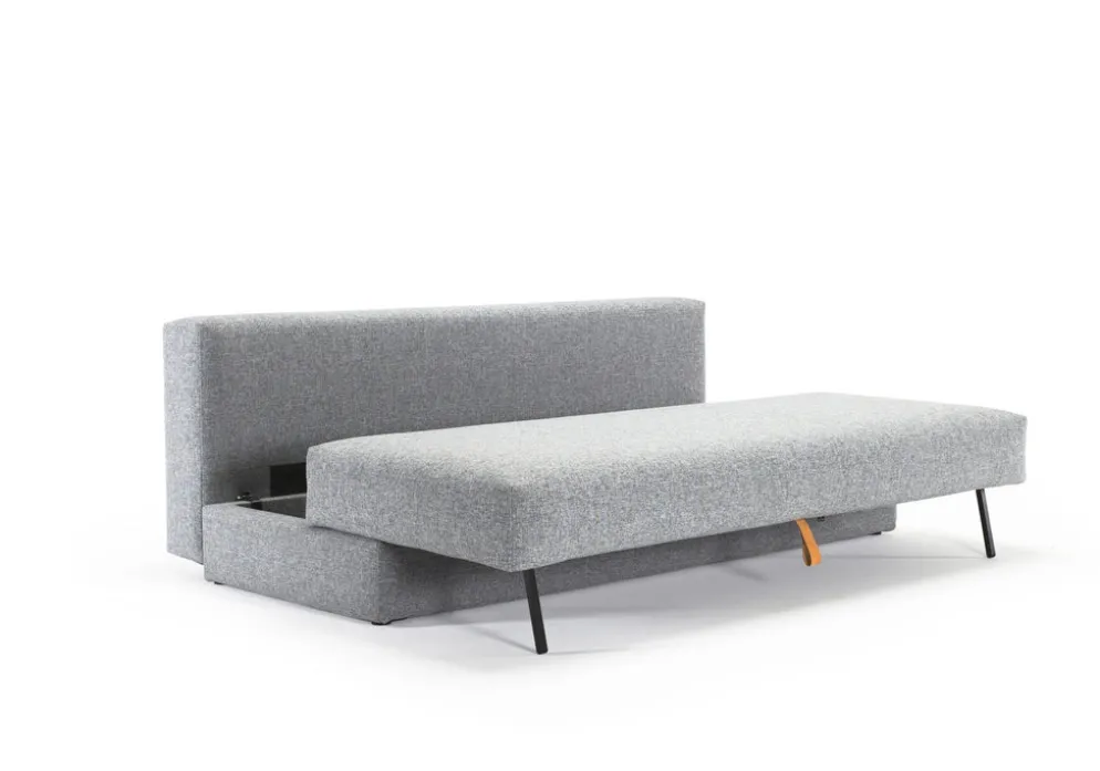 Divano letto matrimoniale con contenitore Osvald