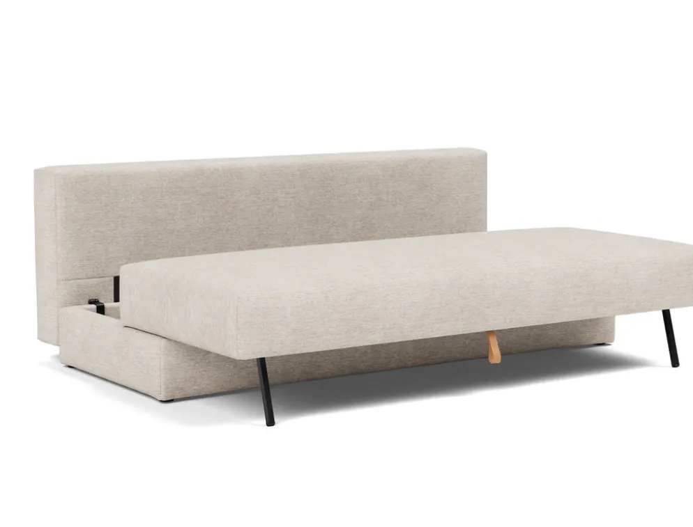Divano letto matrimoniale con contenitore Osvald