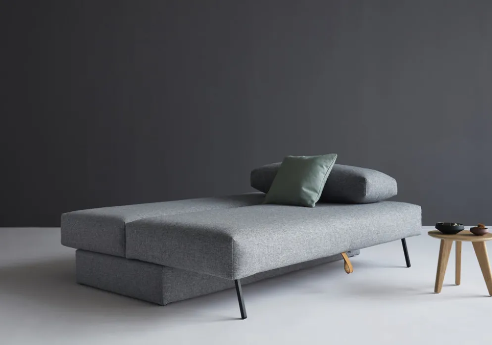Divano letto matrimoniale con contenitore Osvald