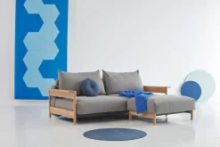 Divano letto matrimoniale Malloy Wood