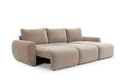Divano letto matrimoniale Norum Curve Chaise