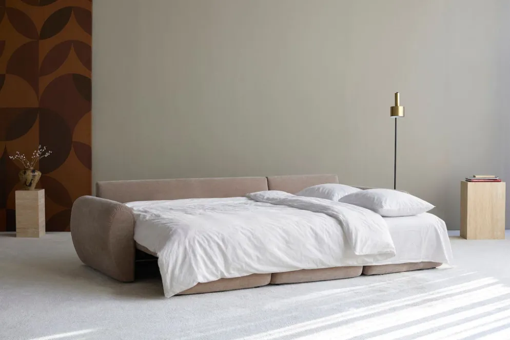 Divano letto matrimoniale Norum Curve Chaise