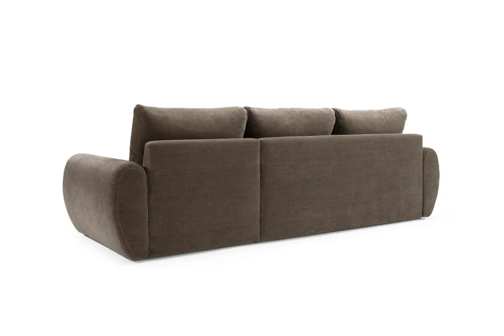 Divano letto matrimoniale Norum Curve Chaise