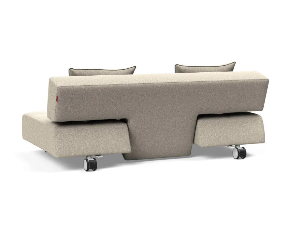 Divano letto matrimoniale su ruote 210 cm Longhorn