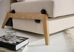 Divano letto matrimoniale trasformabile 140 cm Cubed