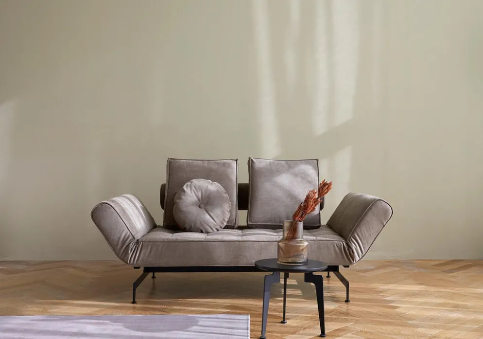 Divano letto singolo Ghia con materasso a molle