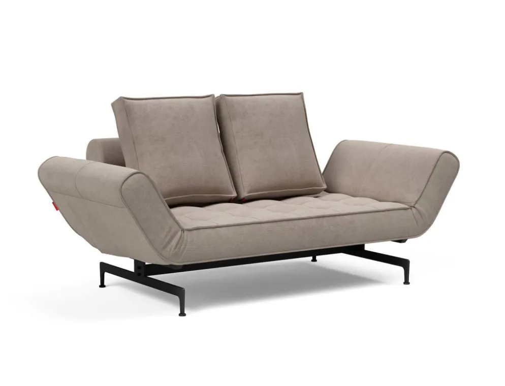 Divano letto singolo Ghia con materasso a molle