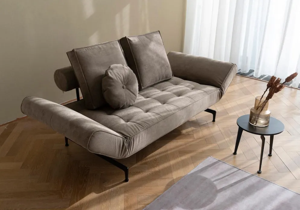 Divano letto singolo Ghia con materasso a molle