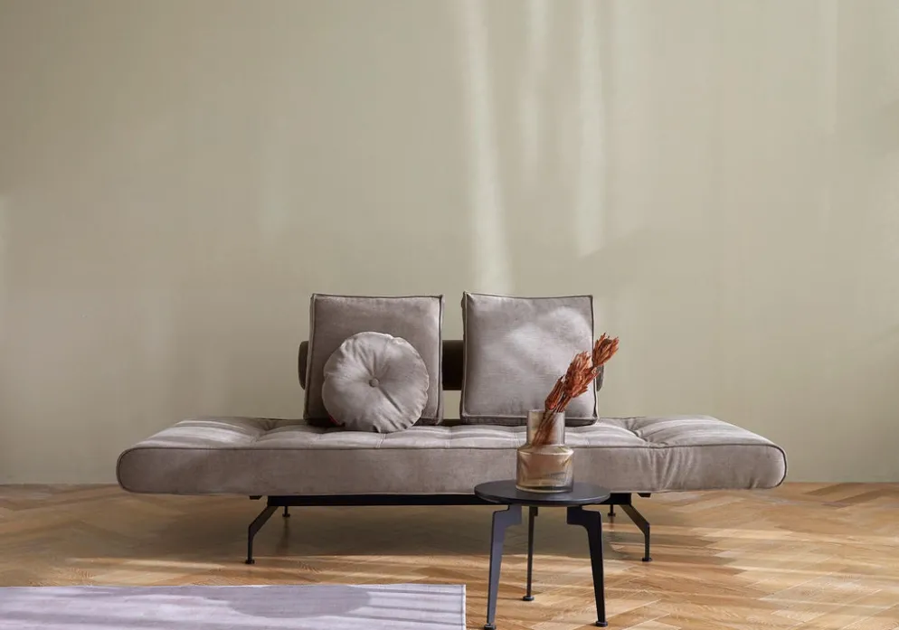 Divano letto singolo Ghia con materasso a molle