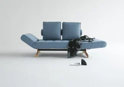 Divano letto singolo Ghia con materasso a molle