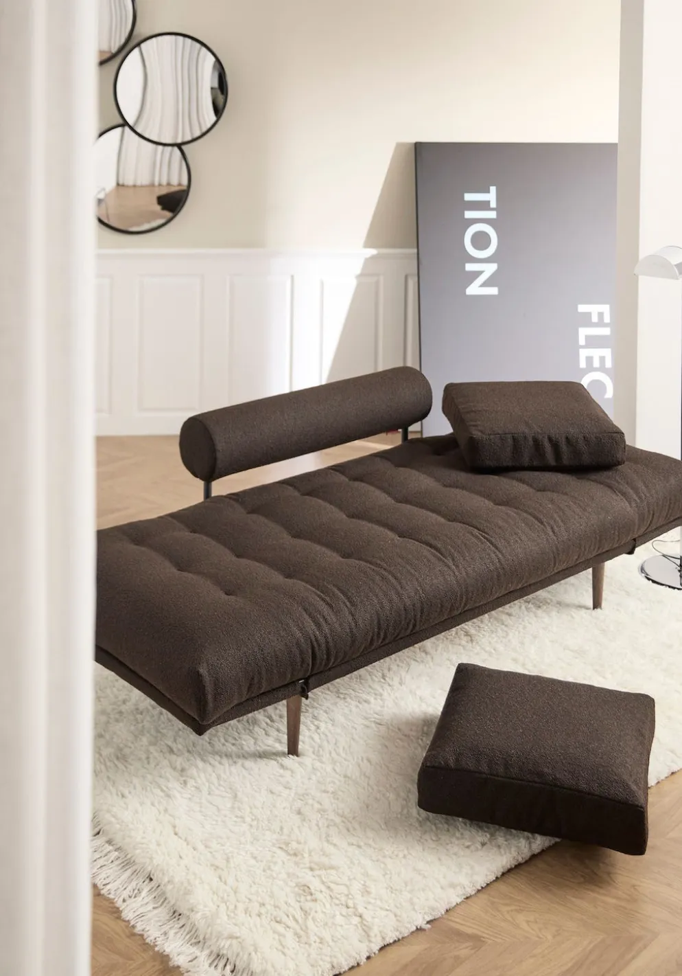 Divano letto singolo Rollo lettino salvaspazio 80x200 cm