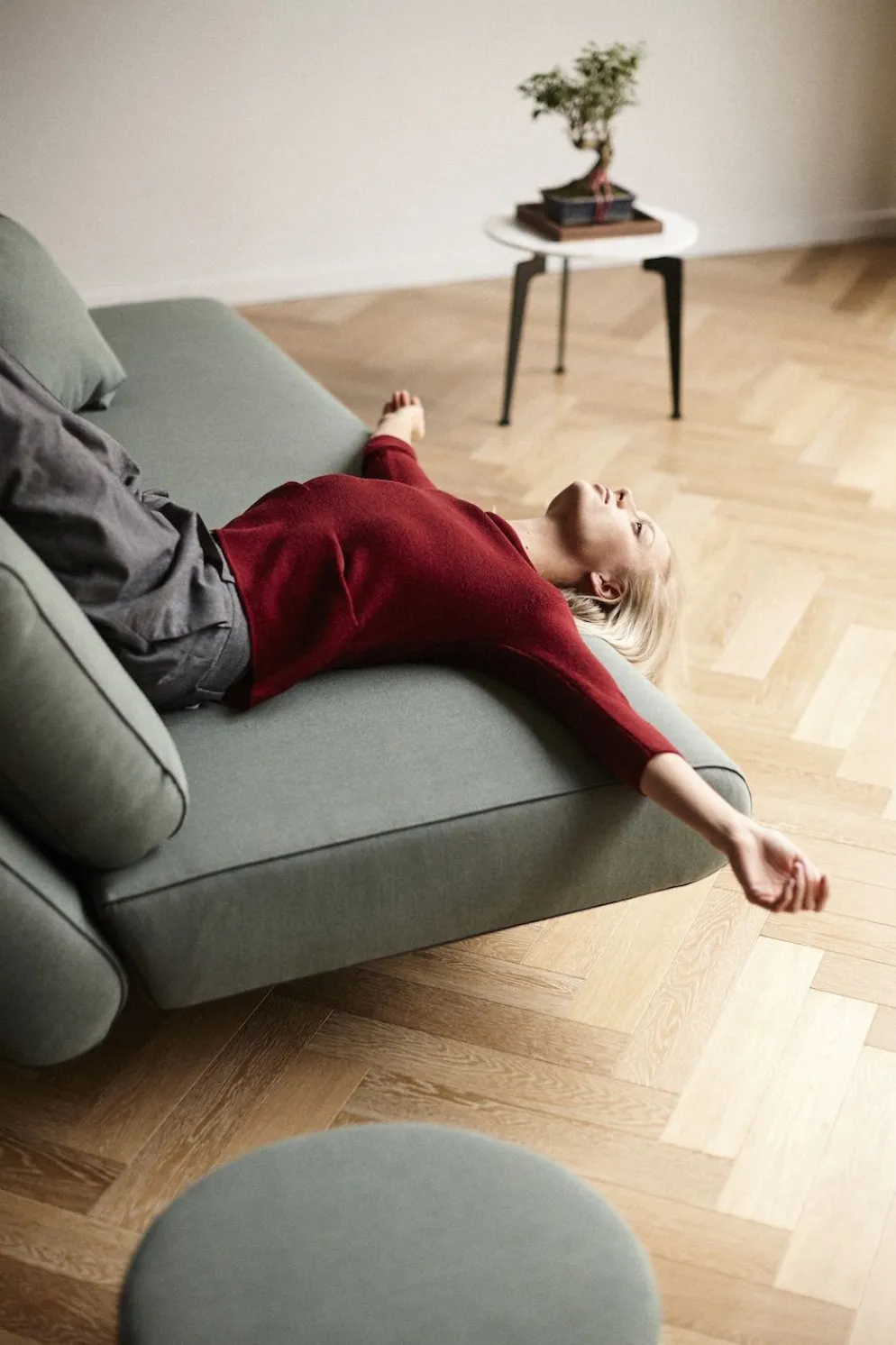 Divano letto Unfurl Lounger design scandinavo