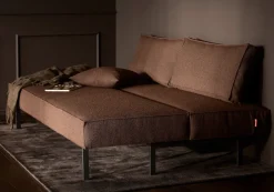 Divano letto uso quotidiano Sly materasso a molle