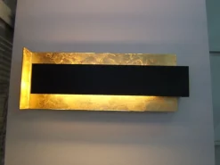 Lampada da parete in acciaio Tao